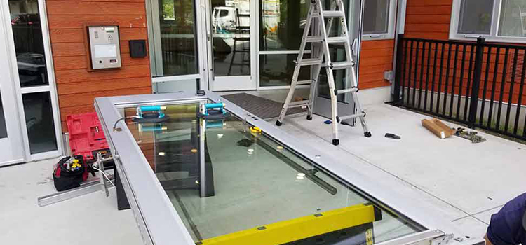 storefront door glass replacement Old Fig Garden